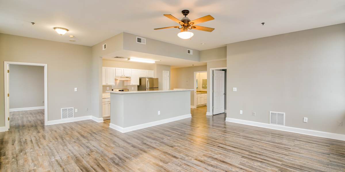 Open kitchen at Number 10 Main in Memphis, Tennessee