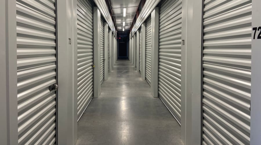 Temperature controlled units at KO Storage in Addis, Louisiana