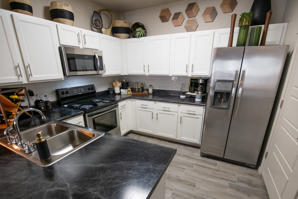 Bright and spacious kitchen at Cedar Ridge in Tulsa, Oklahoma