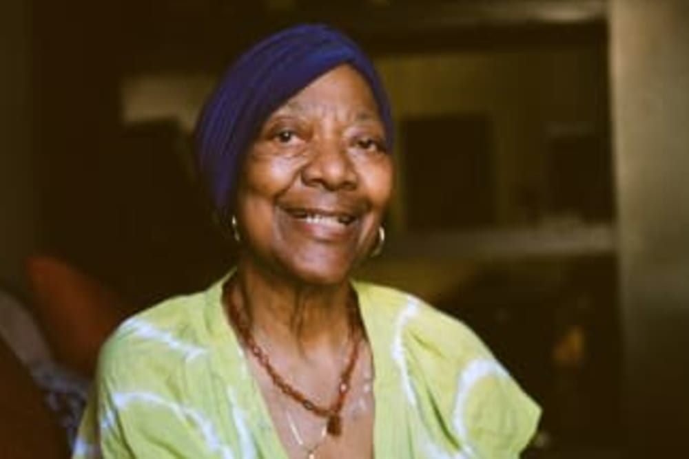 A resident at Courtyards at Berne Village in New Bern, North Carolina