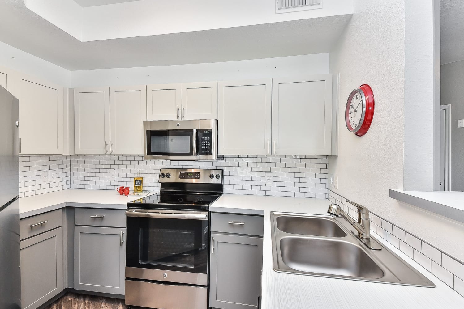 Model kitchen at Luxe @ Ocotillo in Chandler, Arizona