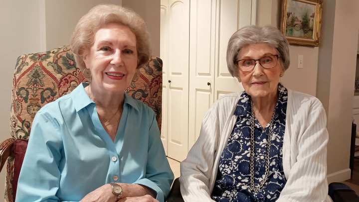 Carol Savage and Tommie Thompson, daughter and mother