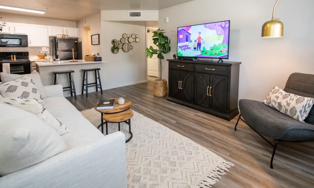 Living space at Cross Timber in Oklahoma City, Oklahoma