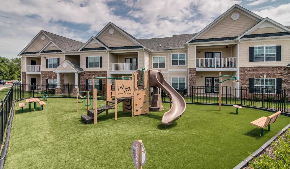 Playground at Cumberland Trace Village Apartments in Bowling Green, Kentucky