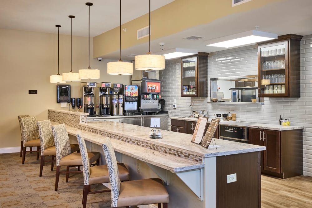 cafe at Legacy Living Green Township in Cincinnati, Ohio