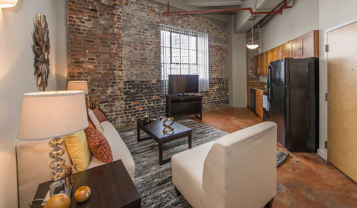Apartment Interior at District Square Apartments in Richmond, Virginia