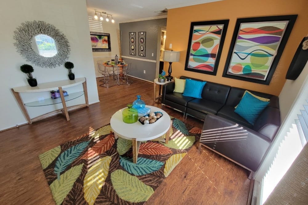 Living room at The Abbey At Northlake in Riviera Beach, Florida