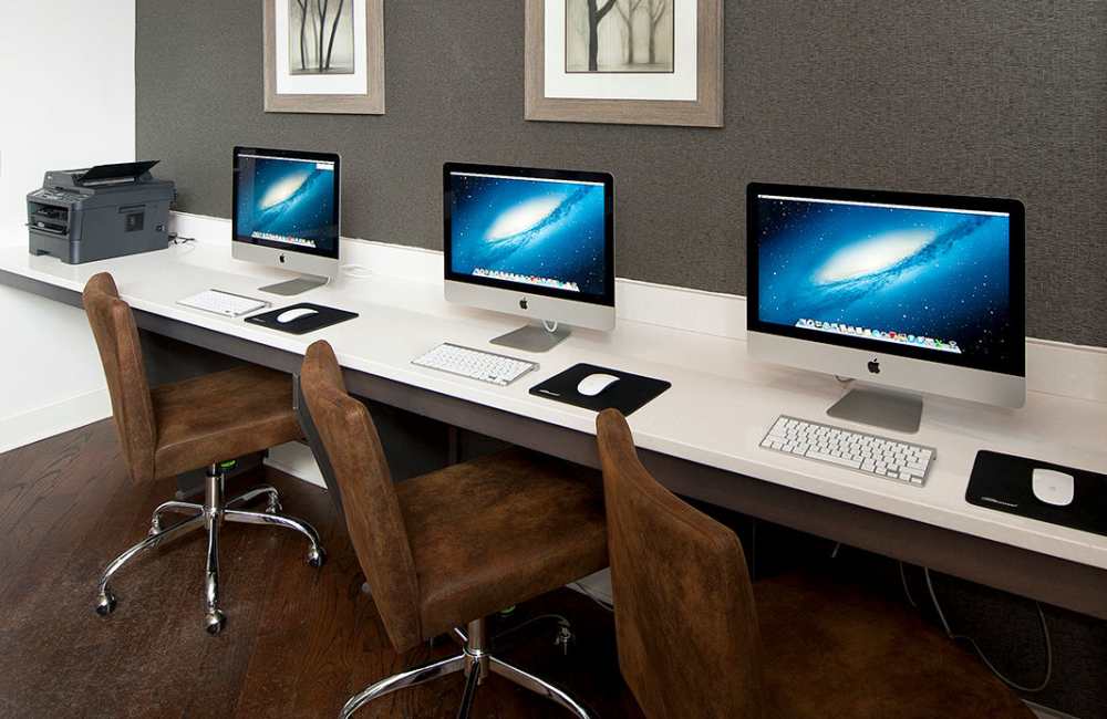 Resident Cyber Café at Whitepalm Luxury Apartment Homes in Port Orange, Florida