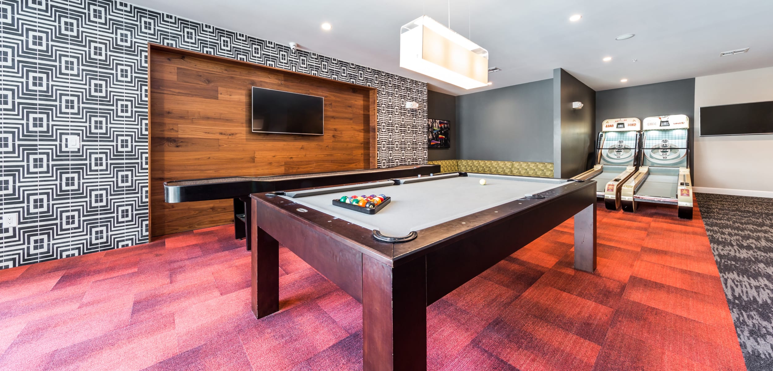 Marq 31's game room in Houston, Texas