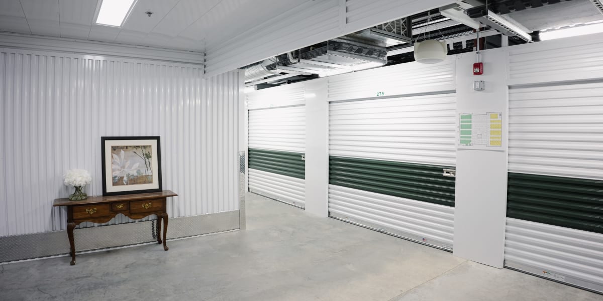 Climate-controlled storage at Signature Self Storage in Carmel, Indiana