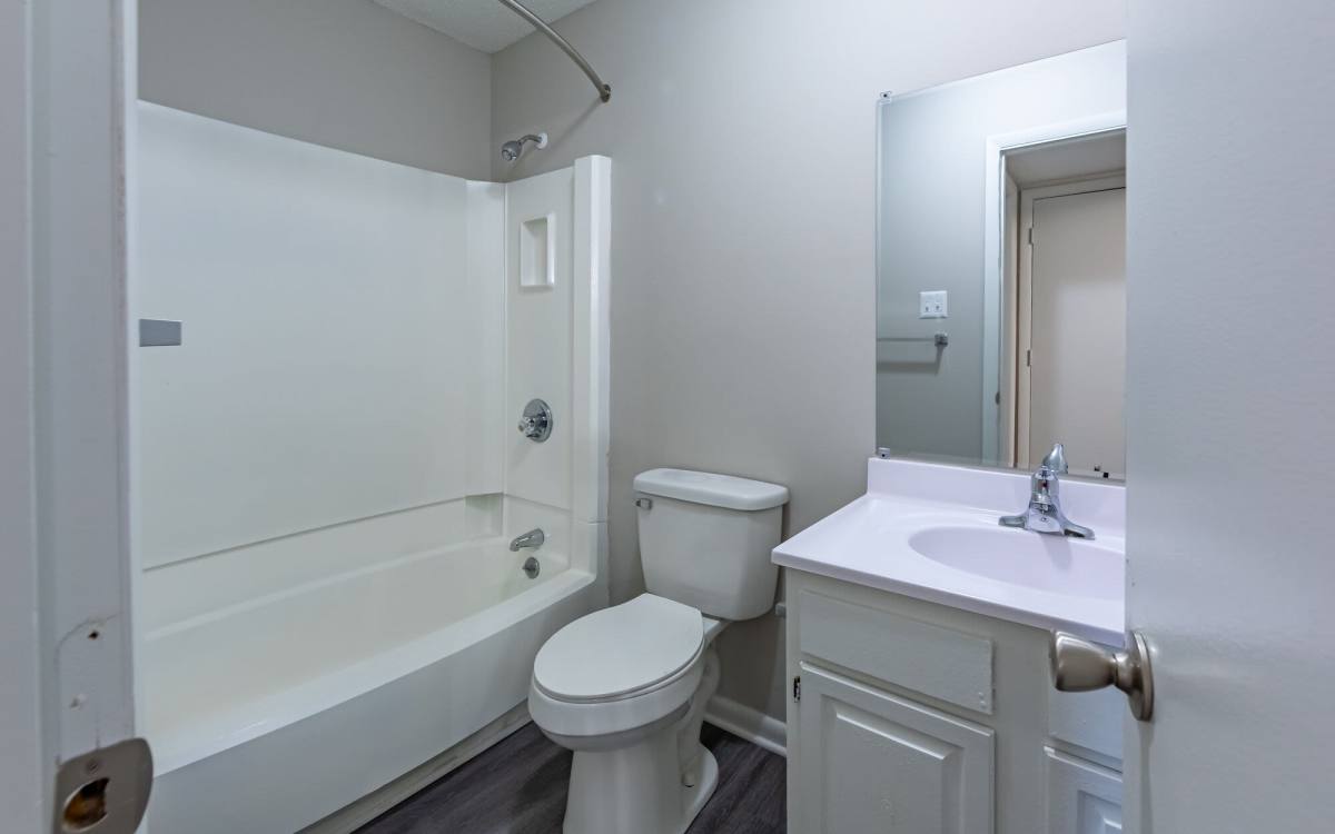 Washroom with bathtub at Ramsey Pines in Fayetteville, North Carolina