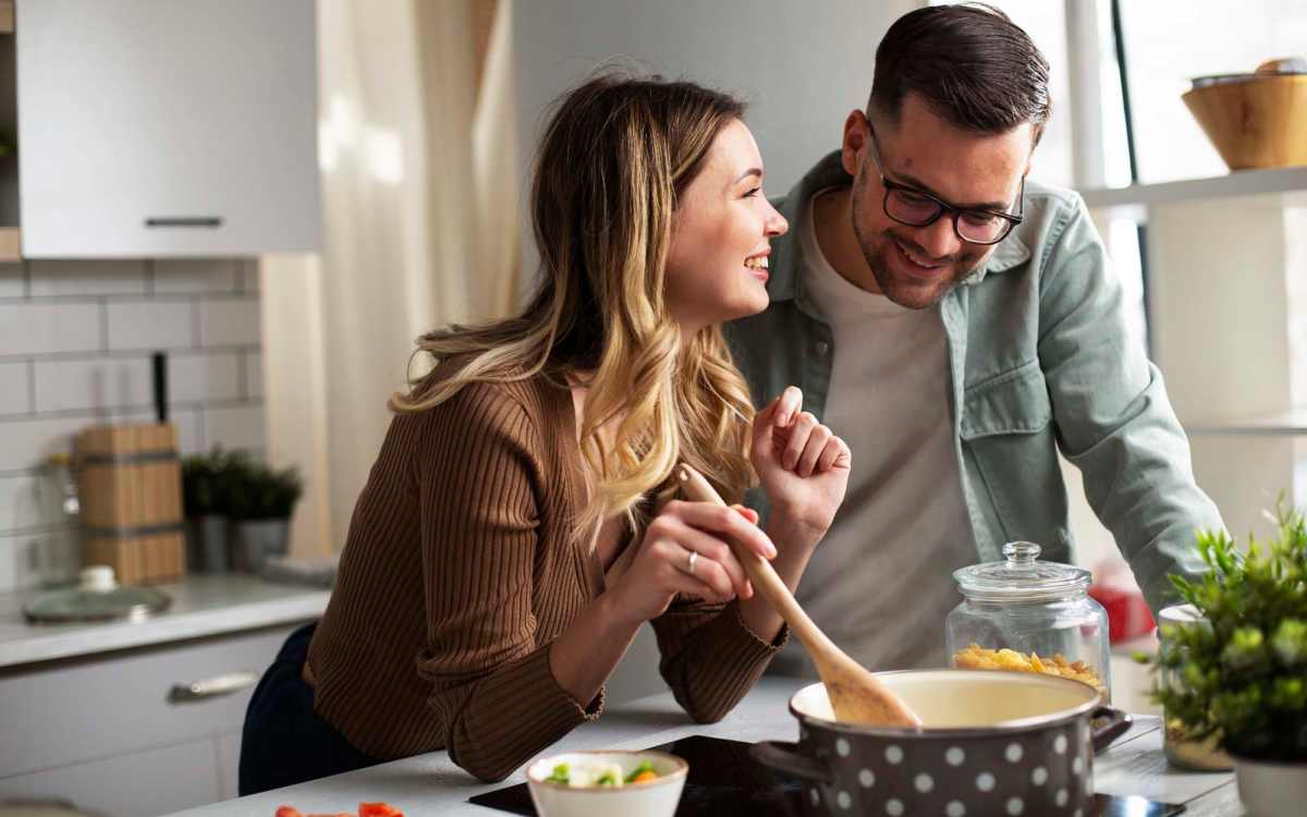 Kitchen with energy-efficient appliances at Addison Grove in Avon Park, Florida