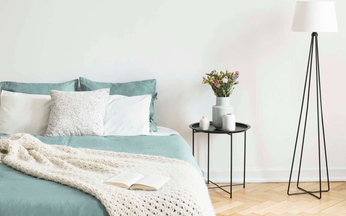 Cozy bedroom at Woodland Grove in Naranja, Florida