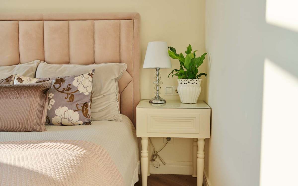 Unfurnished apartment bedroom at Astraea at Loretto Heights in Denver,Colorado