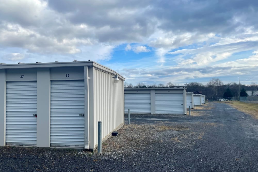 Plenty of storage units available at KO Storage in Berkeley Springs, West Virginia. 