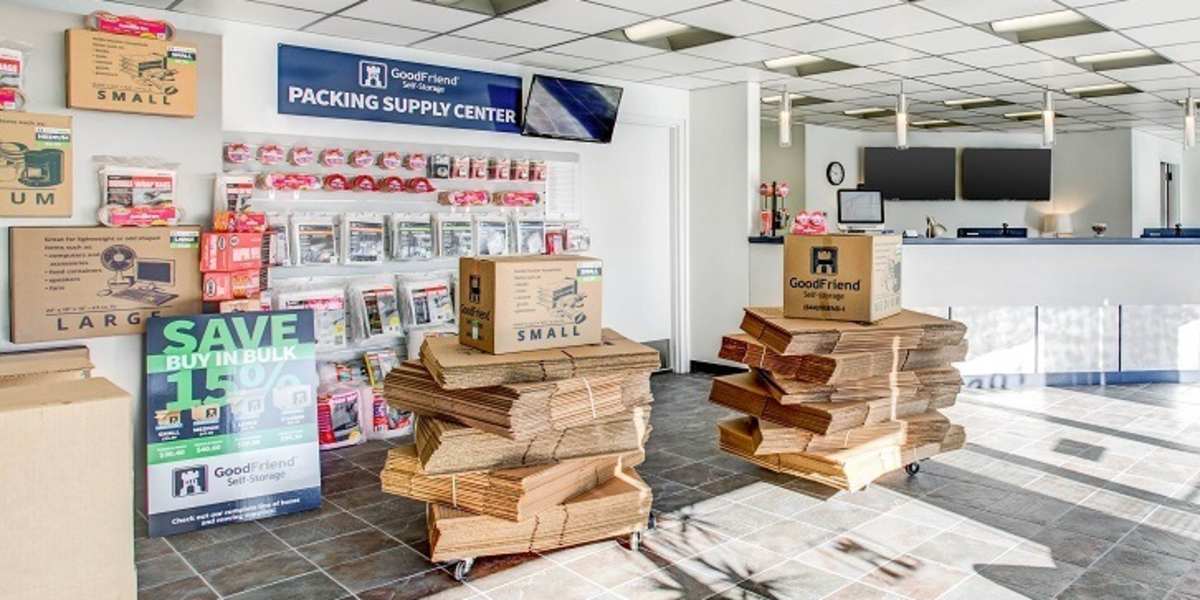Packing & moving supplies available for purchase at GoodFriend Self-Storage Miami - Virginia Gardens in Virginia Gardens, Florida