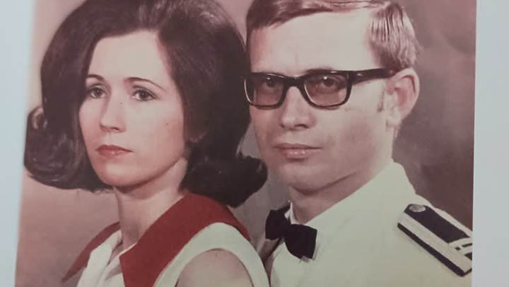 1970s era picture of Diane and Wayne Nix