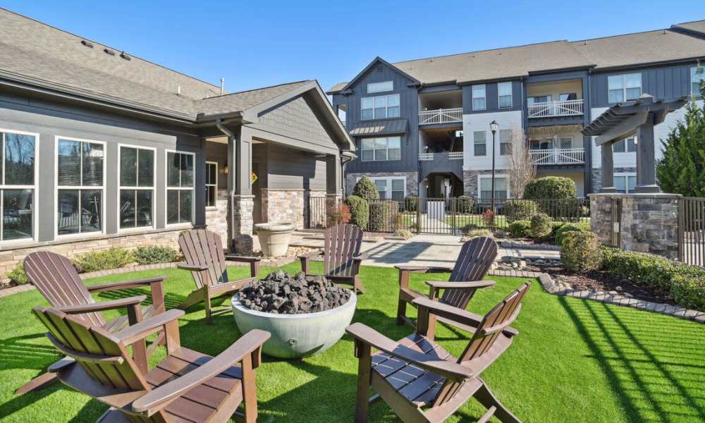  firepit at Benton in Dallas, Texas