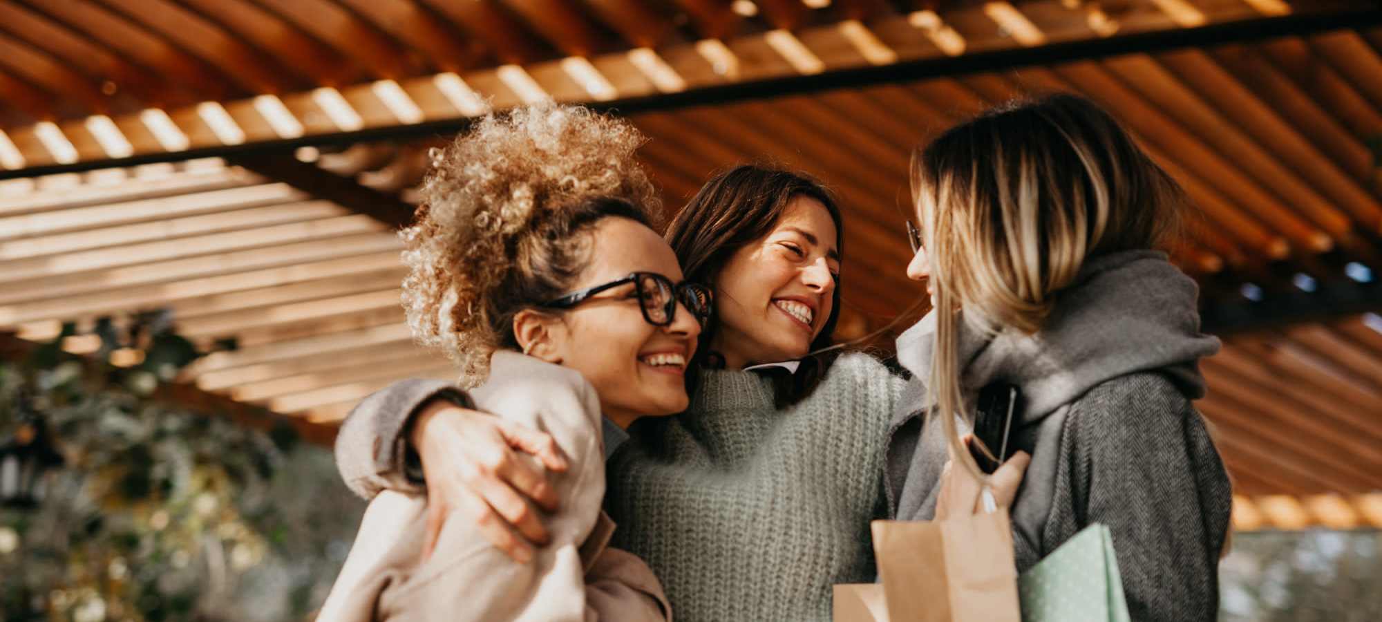Residents at Lakeside Village in San Leandro, California