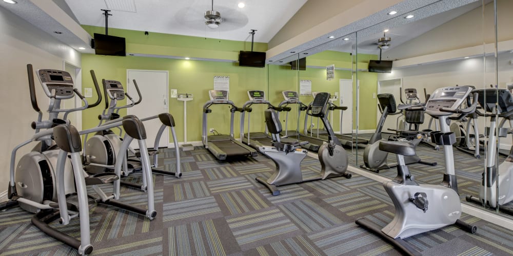 Fitness center at Invitational Apartments in Henderson, Nevada