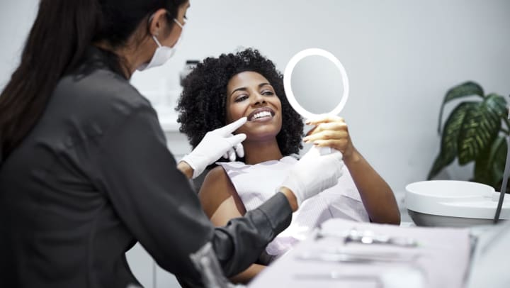 Keep your perfect smile with regular cleanings and checkups with dentists near our apartments in Keller.