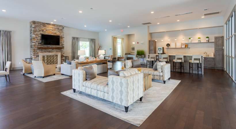 Community Clubhouse at The Banks at West Fork in Murfreesboro, Tennessee