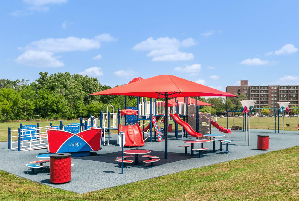 Expansive playground at Timberlake Apartment Homes in East Norriton, Pennsylvania