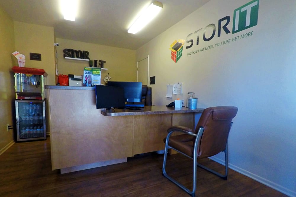 The main office at Stor It Self Storage in Chino Valley, Arizona