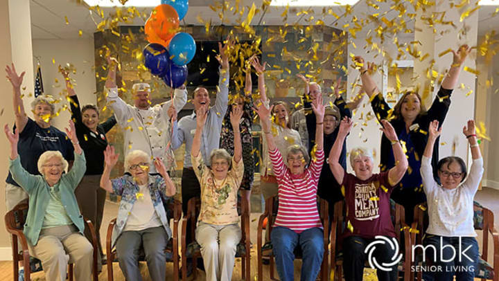 Group Photo at National Assisted Living Week