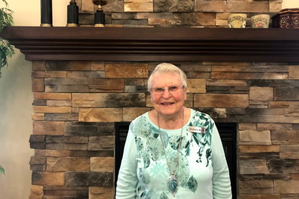 Barb Scarr at Heritage Meadows Gracious Retirement Living in Cambridge, Ontario