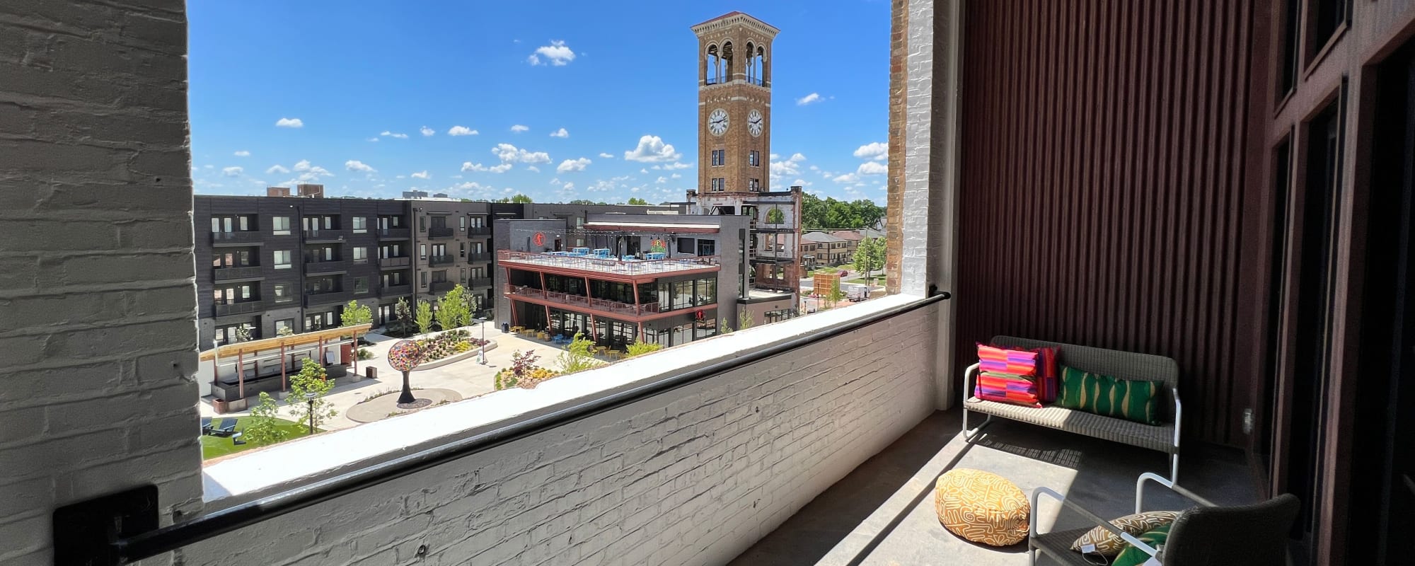 Beautiful City Views at Factory 52 Apartments in Norwood, Ohio