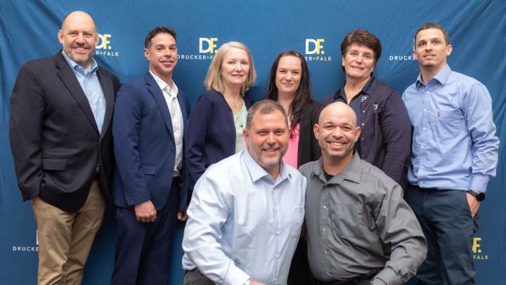 People of an organization posing together