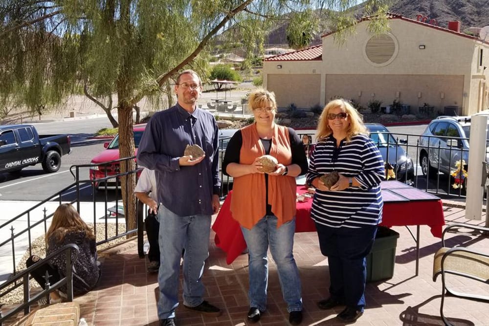 outdoor event at Lakeview Terrace of Boulder City