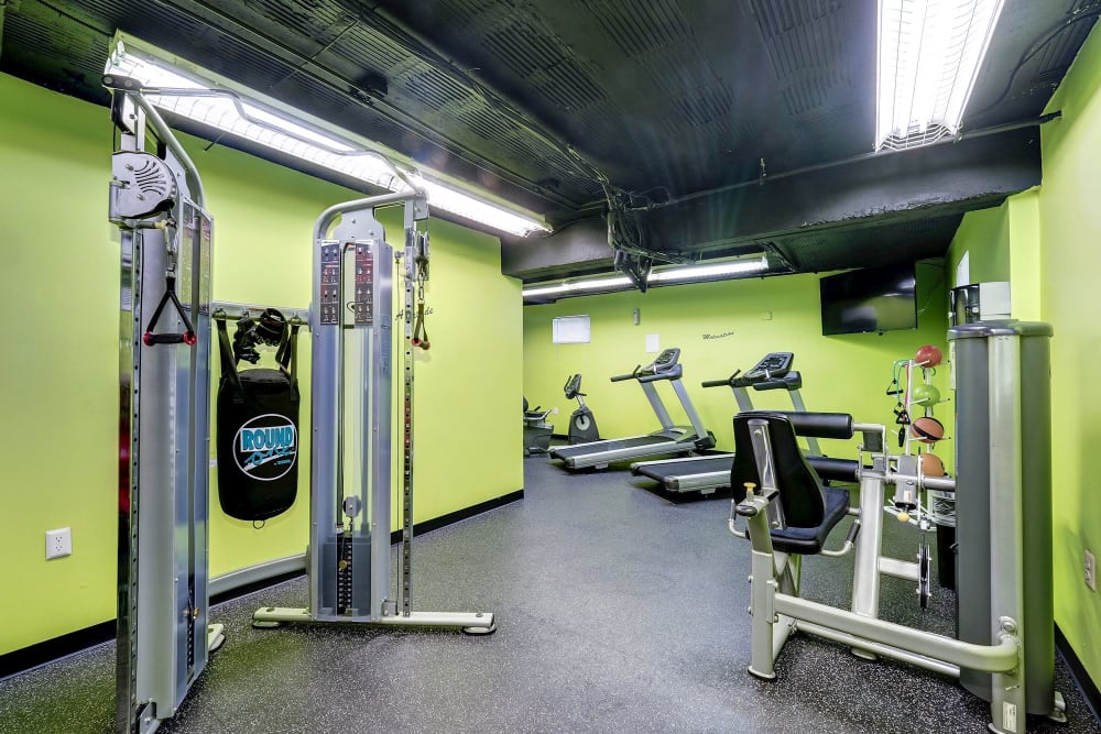 Montgomery Arms Apartments fitness center