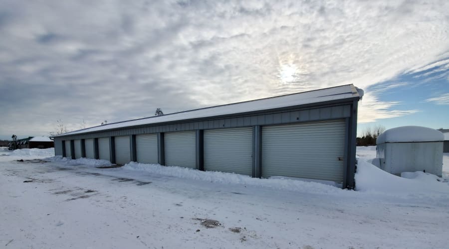 Exterior of outdoor units at KO Storage of Brainerd in Brainerd, Minnesota