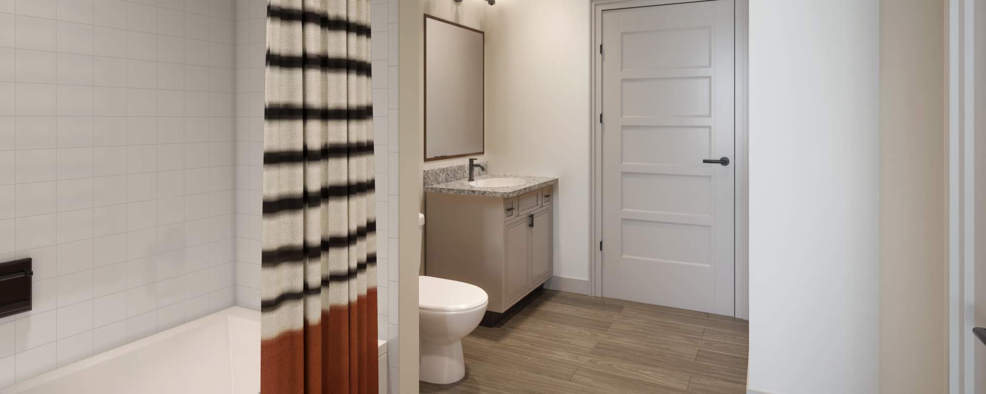 bathroom at The Heights at Picardy in Baton Rouge, Louisiana