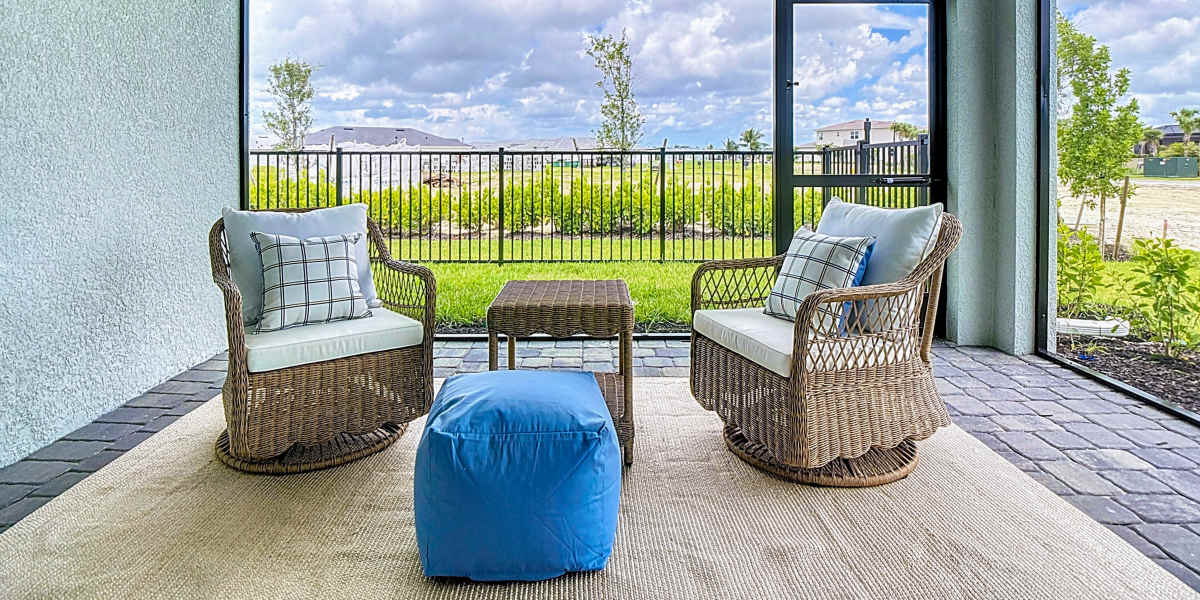 Receiving Area at BB Living Seven Shores in Naples, Florida