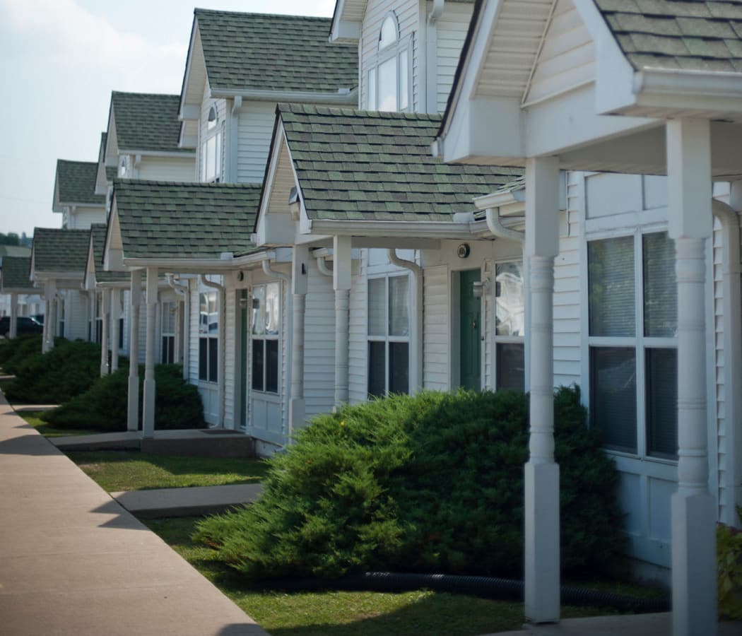 Exterior of resident buildings at Keystone Farms in Nashville, Tennessee
