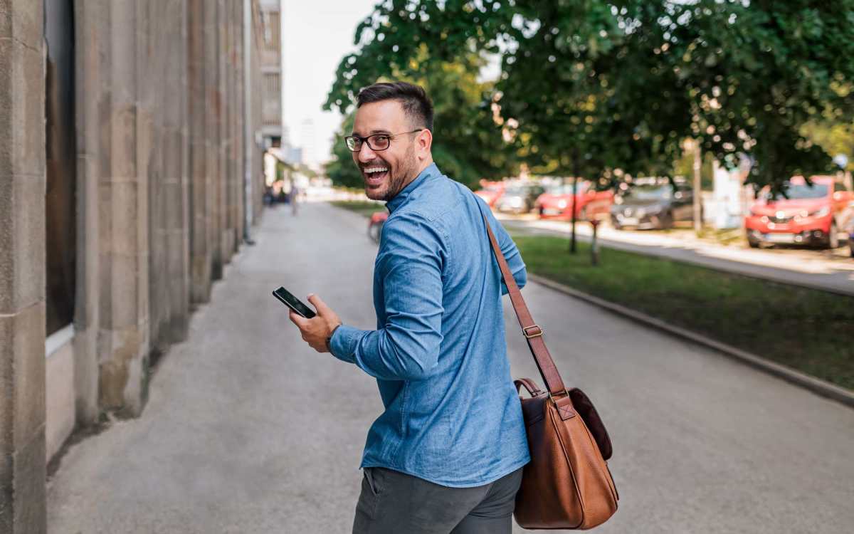 Resident commuting to work at Ocean View Living in Norfolk, Virginia