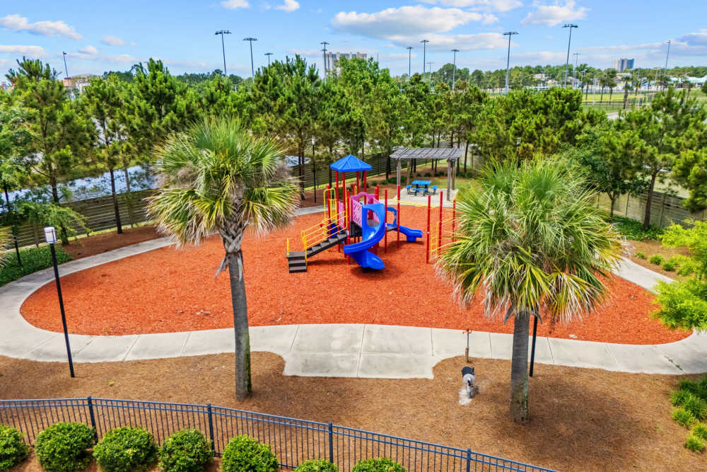 Playground at Pier Park Crossings Apartments.