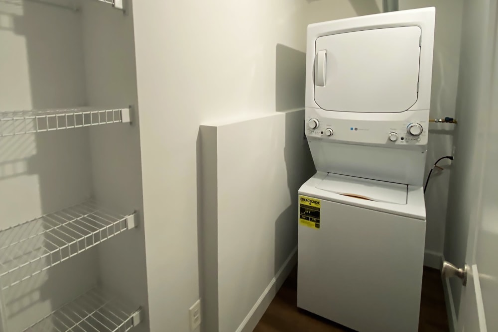 Laundry room at Marrion Square Apartments in Pikesville, Maryland