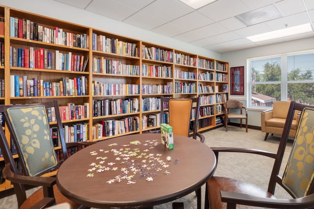Library at Truewood by Merrill, Clovis in Clovis, California.