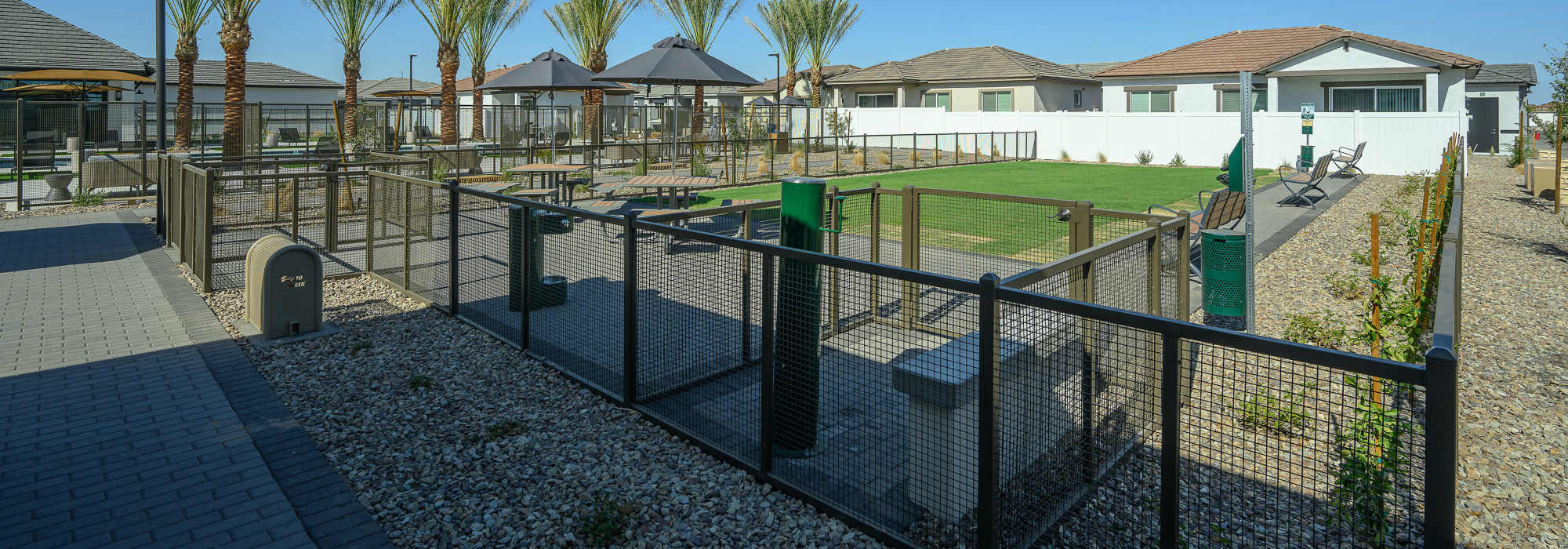 Private dog park at Tavalo Cotton Lane in Glendale, Arizona