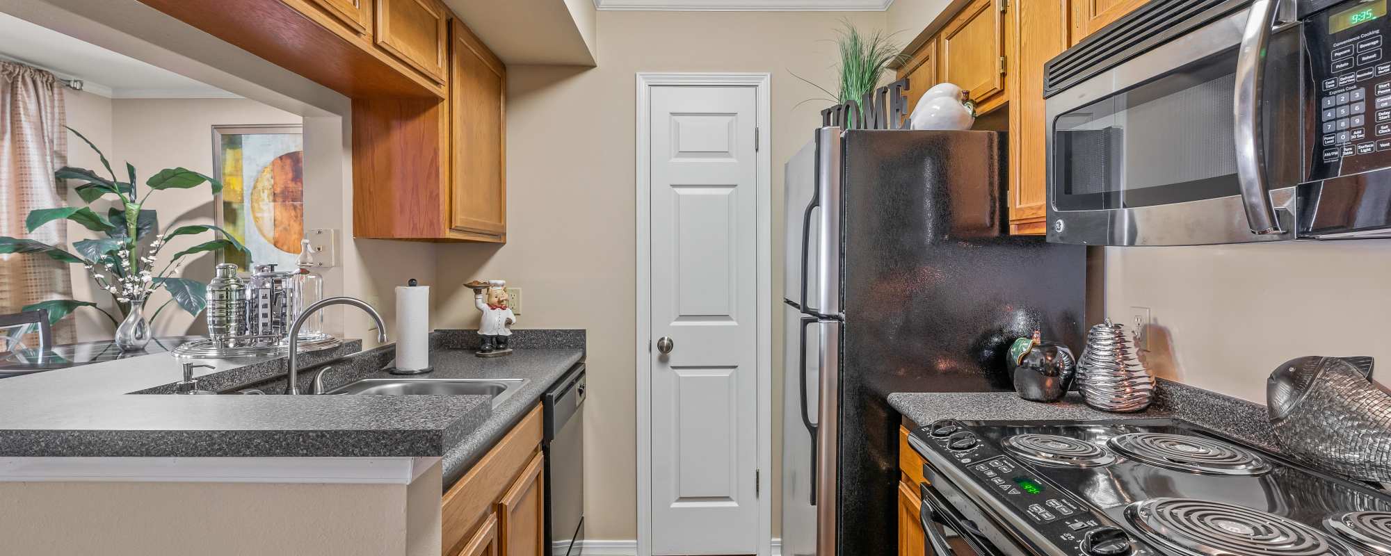 Kitchen at The Willows in Shreveport, Louisiana