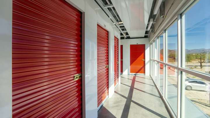 Climate controlled units with a view out of the window