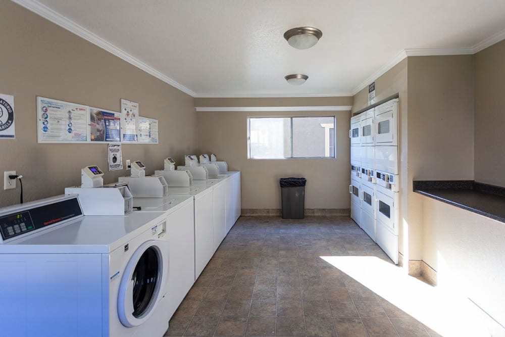 Laundry center at Country Apartments in Chula Vista, California