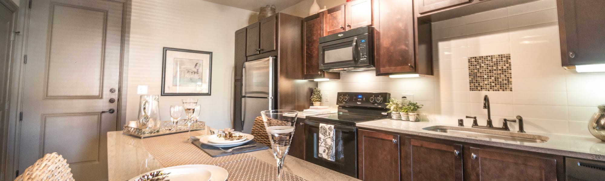 Floor plans at Union At Carrollton Square in Carrollton, Texas