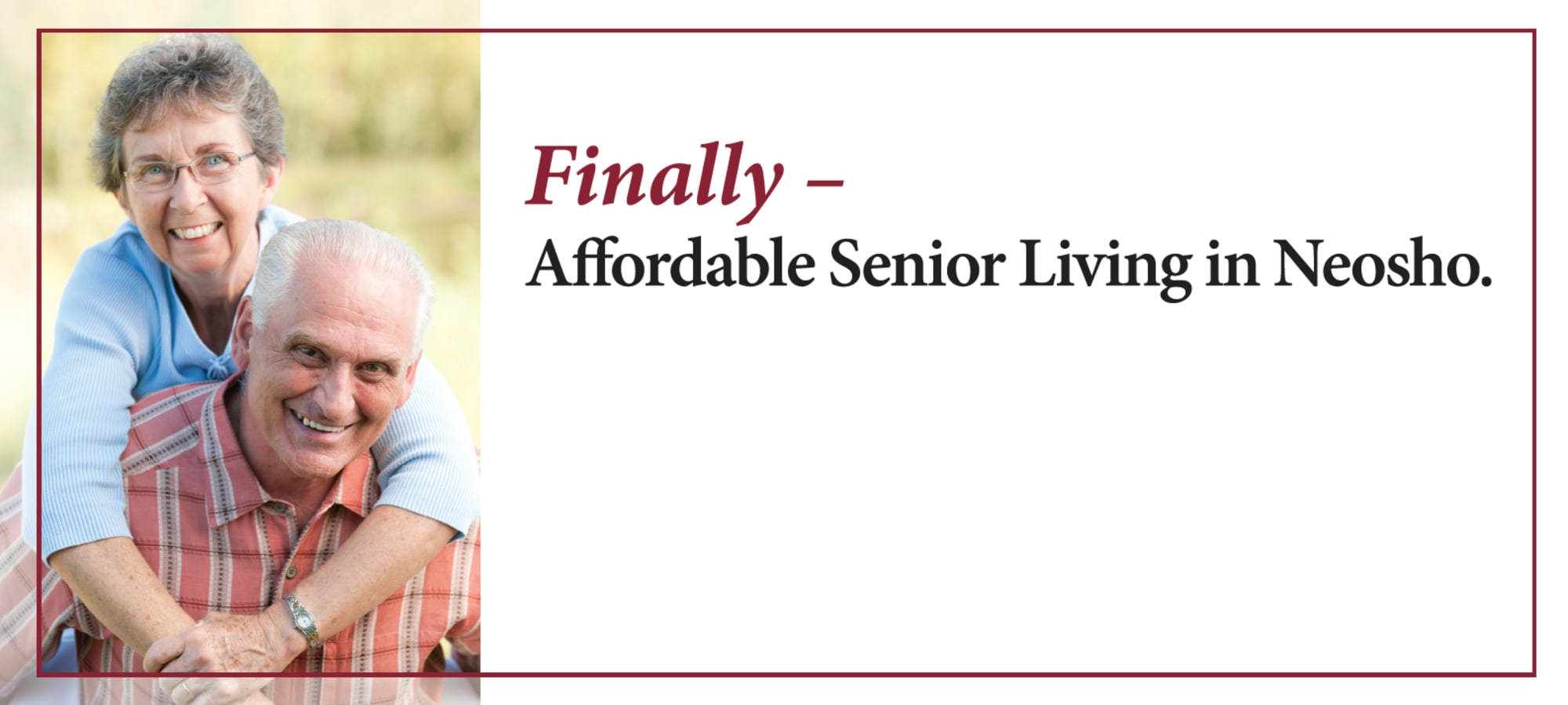 Senior living at Henley Place in Neosho, Missouri