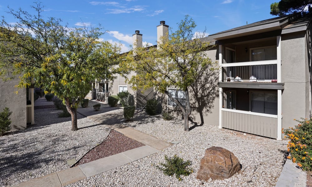 Exterior at Double Tree Apartments in El Paso, Texas