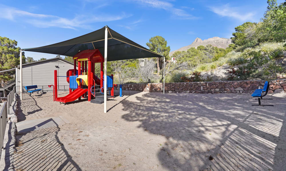 Playground at Mountain Village in El Paso, Texas